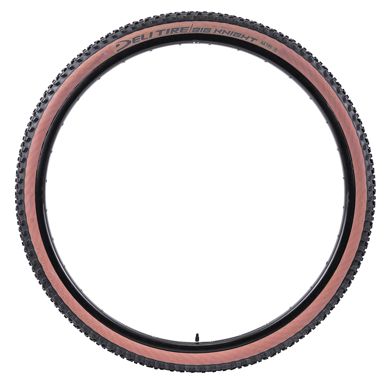 Pneu VTT 29 x 2.10 Deli TS tanwall noir flanc marron renforcé anti-crevaison (54-622) - vue 3
