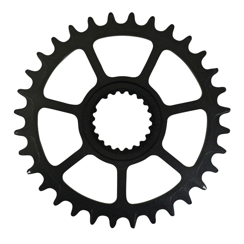 Plateau VTT direct mount pour shimano XTR M9100 - XT M8100 - SLX M7100 ta one SH52 32DTS comp M900 10-11-12V. narrow wide noir - vue 2