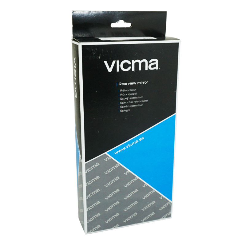 Rétroviseur adaptable VICMA Suzuki 125 UC Epicuro 2000-2001 / RV Van Van 2008-2013 / 400 DR-Z SM-S 2005-2010 réversible noir homologué CE - vue 3