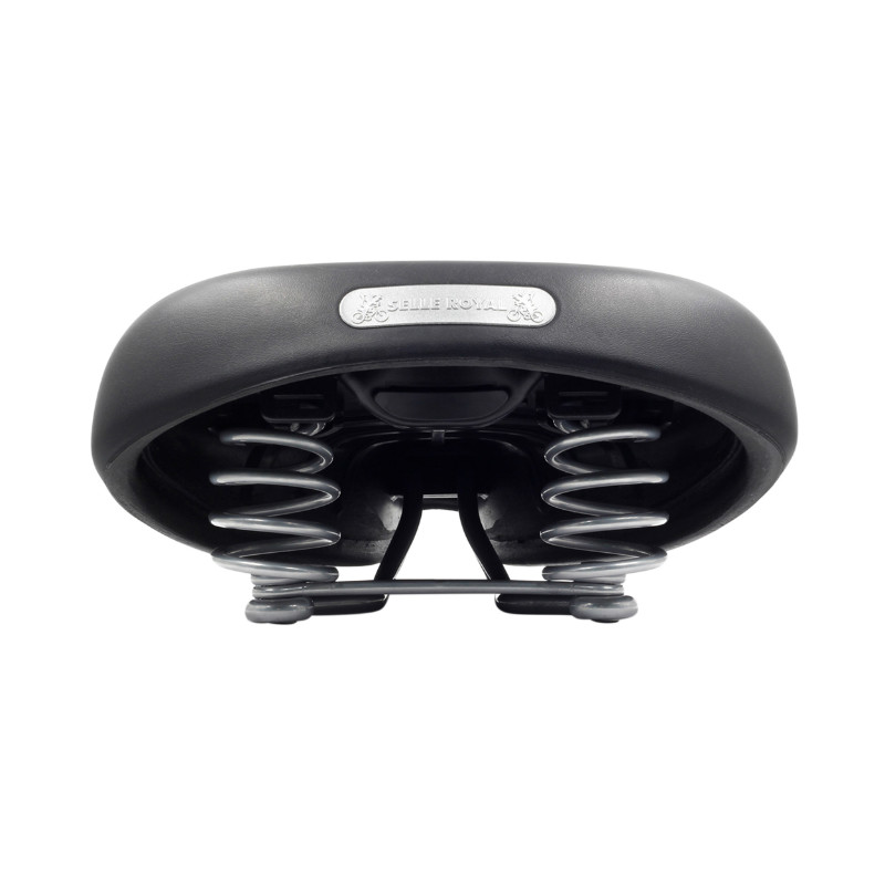 Selle Royal city holland avec gel et ressorts noir 247X219MM 690G - vue 3
