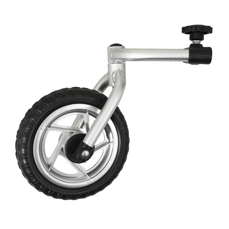 Roue avant avec support pour remorque enfant poussette P2R ref 137793 - vue 2