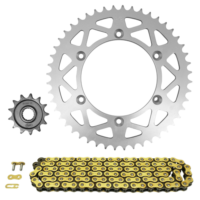 Kit chaîne AFAM Yamaha 125 YZ 2005-2021 520 13x48