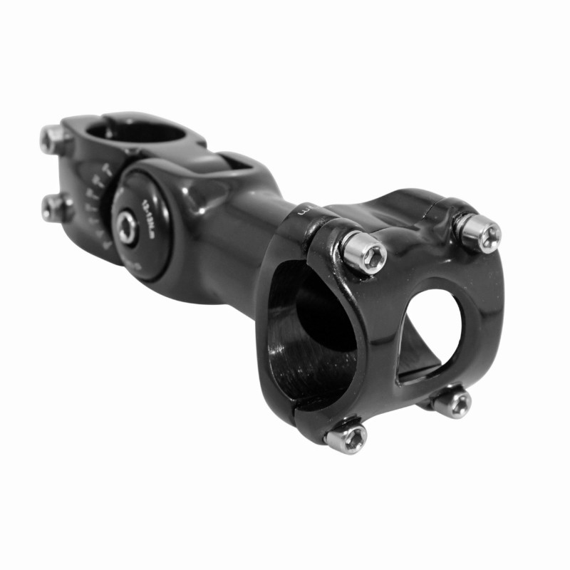 Potence VTT-VTC P2R réglable noir 31,8 110 mm pour pivot fourche 1"1/8 - vue 3