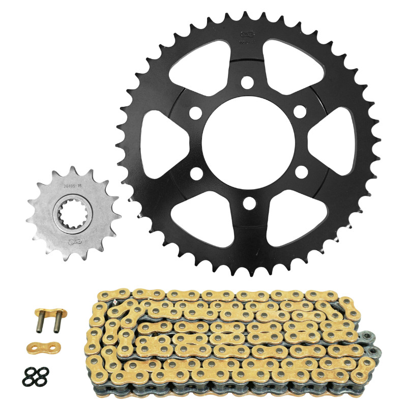 Kit chaîne AFAM Kawasaki Z900 2017+ / Z900 SE 2022+ 525 15X44