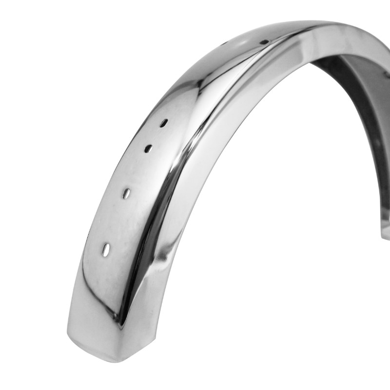 Garde-boue arrière adaptable Peugeot 103 MVL chrome Sélection P2R - vue 4