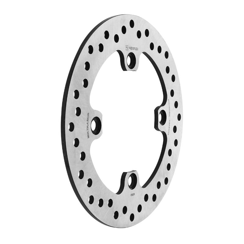 Disque de frein adaptable honda 600 CBF hornet 1998+2006, 600 CBR RR 2003+2017, 250 forza 2000+2004 ar - triumph 675 street triple 2008+2012 ar (ext 220MM - int 105MM - 4 trous) (DF4060A) -Newfren - vue 4