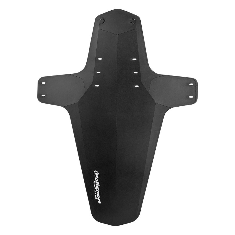 Garde-boue VTT avant-arrière Polisport Mud-slim noir - vue 2