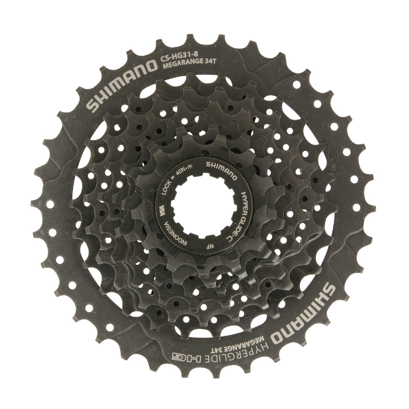 CASSETTE  8V. SHIMANO ACERA HG31  11-34 MEGARANGE (11-13-15-17-20-23-26-34)