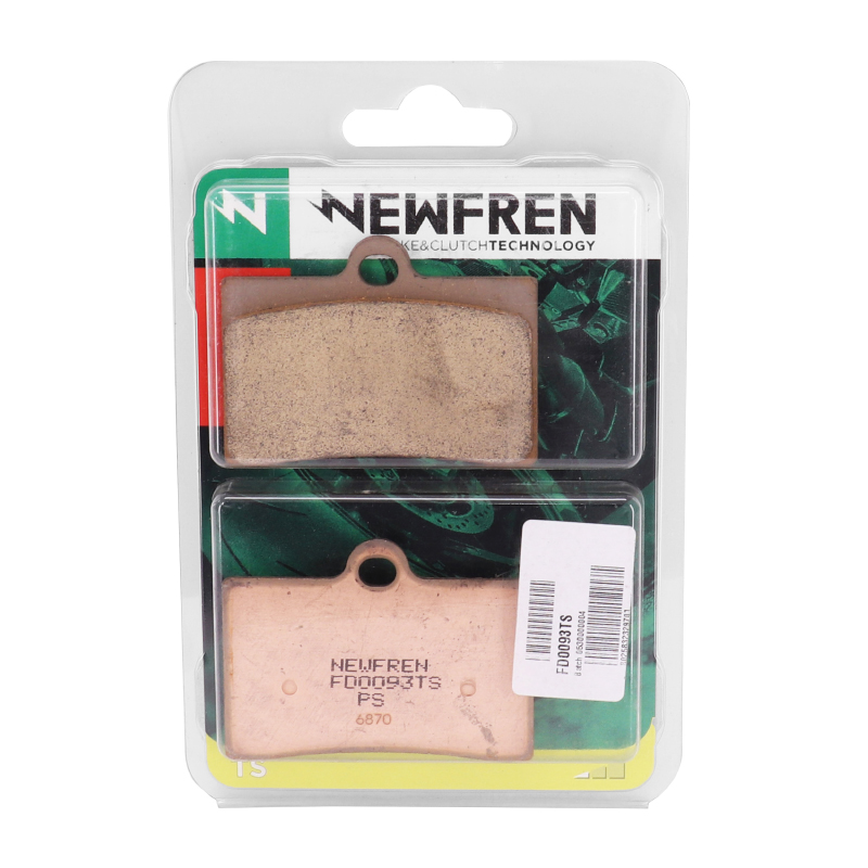 Plaquette de frein Newfren touring métal fritté FD0093TS - vue 3
