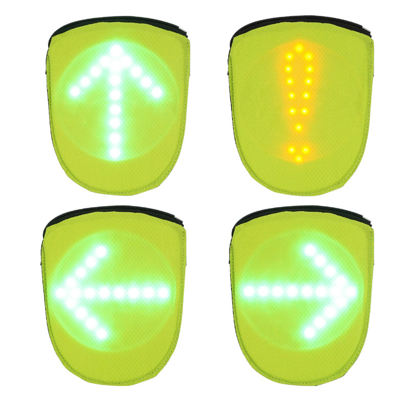 Sac à dos P2R avec signalisation intégrée 48 LED, indicateur direction et télécommande cintre sans fil (H12XL12CM) - Capacité 5L - Rechargeable USB - vue 2