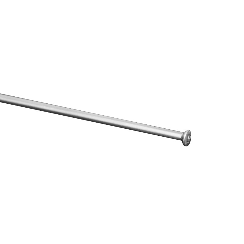 Rayon inox argenté tête droite DT Swiss Competition 2-1.8-2 mm longueur 286 mm (unité) - vue 2