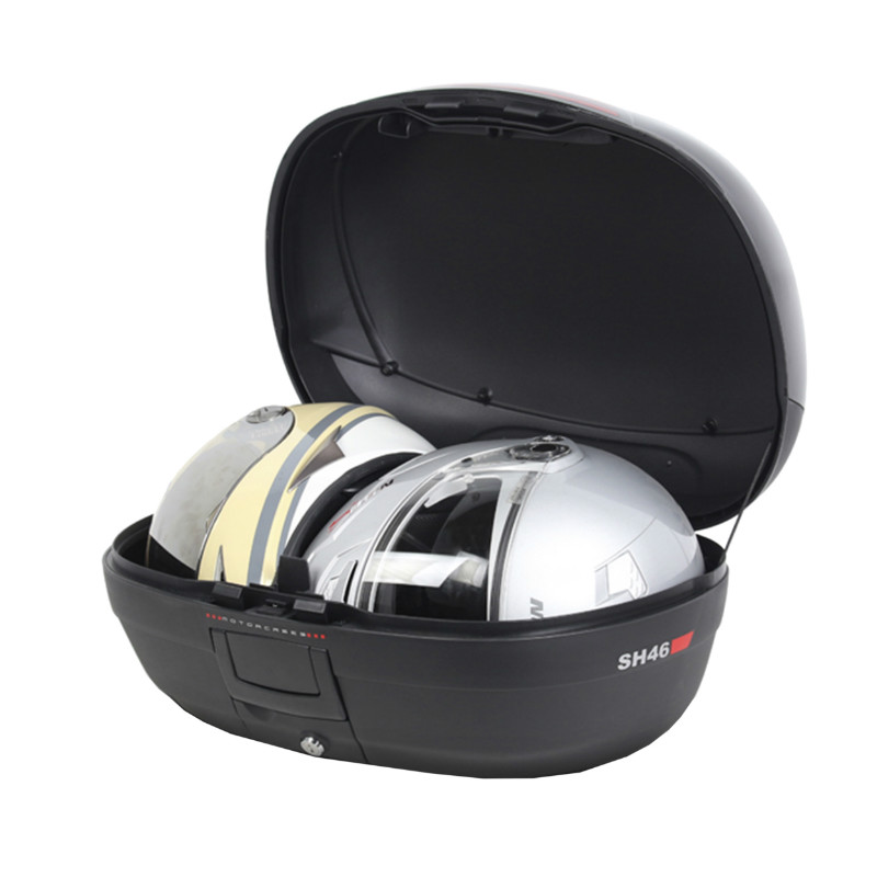 Top case Shad SH46 noir 46L avec avec platine (contenance 2 casque integral) (l58xh31xp42cm) (D0B46200) - vue 2