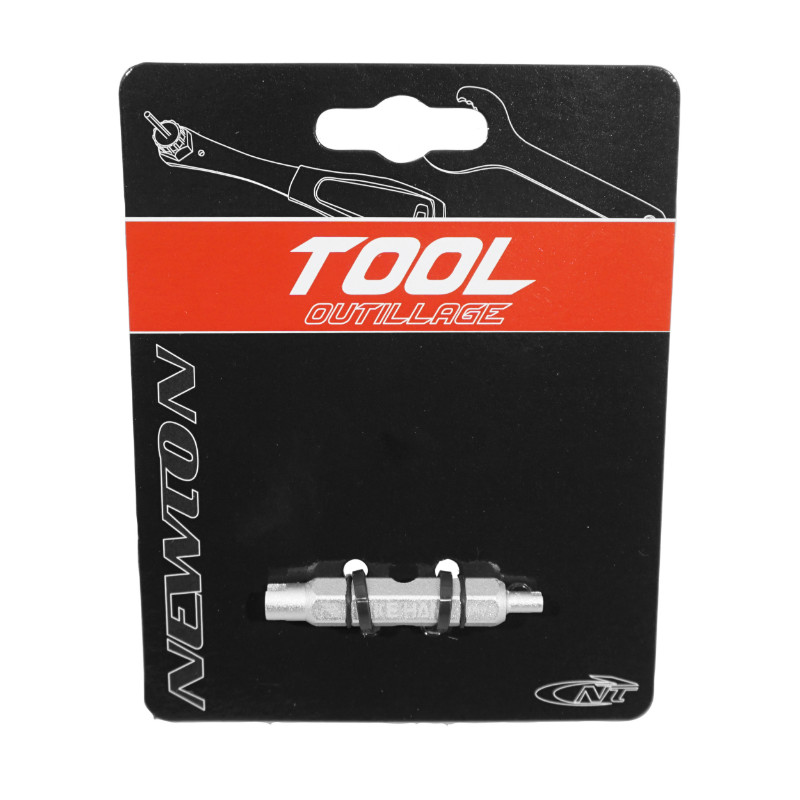 Démonte-obus Newton aluminium pour valve Presta-Schrader - vue 3