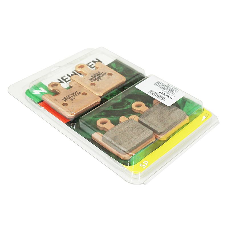 Plaquette de frein NEWFREN FD0352SP sport TT pro metal fritté (L 39 mm - H 49,5 mm - P 7,9 mm) - vue 3