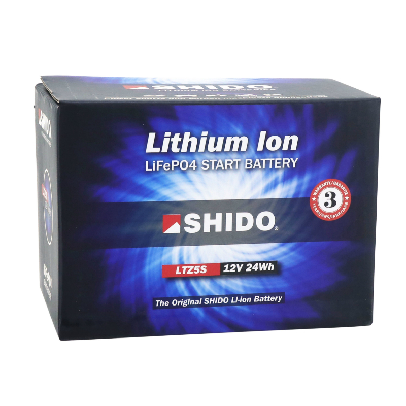 Batterie 12V 2 ah LTZ5S Shido lithium ion prete a l'emploi (lg113xl69xh85) remplace YTZ5S - vue 3