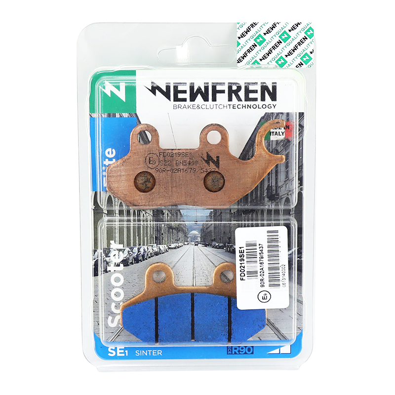 Plaquette de frein Newfren FD0219SE métal fritté - vue 3