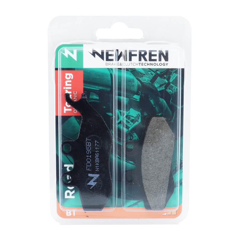 Plaquette de frein Newfren FD0195BT touring organique - vue 3