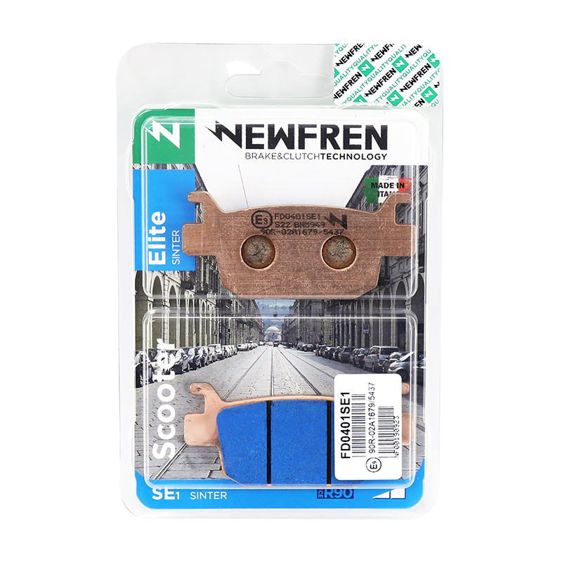 Plaquette de frein Newfren FD0401SE métal fritté - vue 3