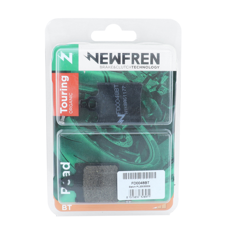 Plaquette de frein Newfren FD0048BT touring organique - vue 3