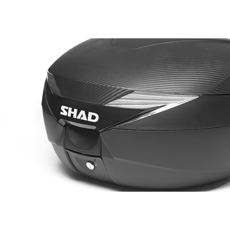 Top case Shad SH39 carbone 39L avec platine (contenance 1 casque integral + 1 casque jet) (l51xh32xp43cm) (D0B39106) - vue 4
