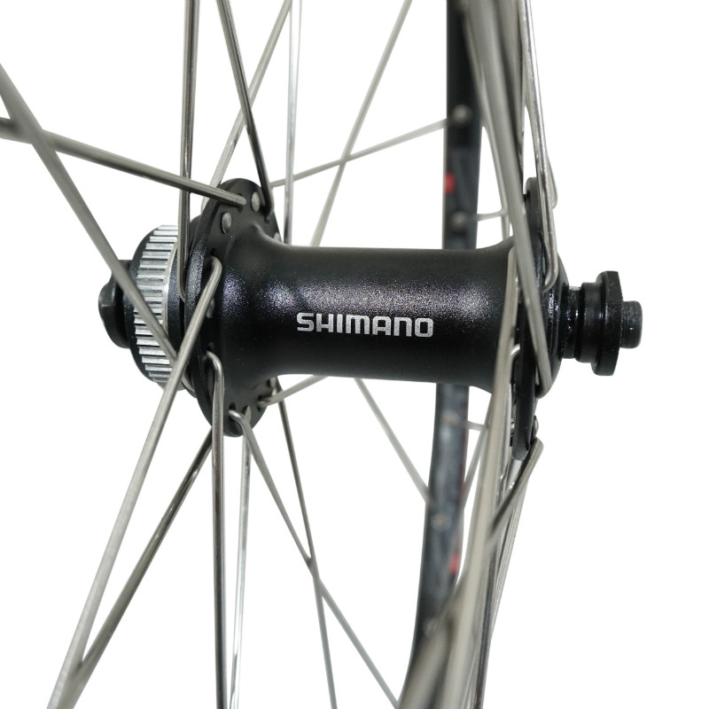 Roue VTC avant 700 x 35 disque Shimano Acera QC400 VELOX - vue 4