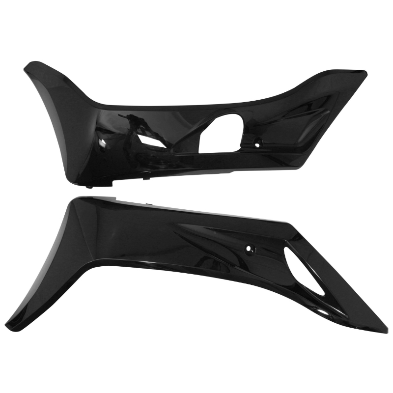 Carrosserie-carenage maxiscooter adaptable Honda 125 PCX 2014-2017 noir brillant kit 10 pièces P2R - vue 8
