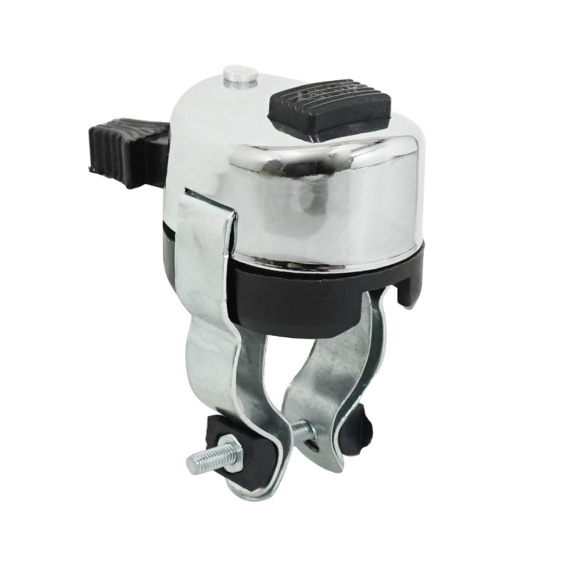 Commodo-commutateur cyclo adaptable 2 positions et bouton chrome Sélection P2R - vue 2