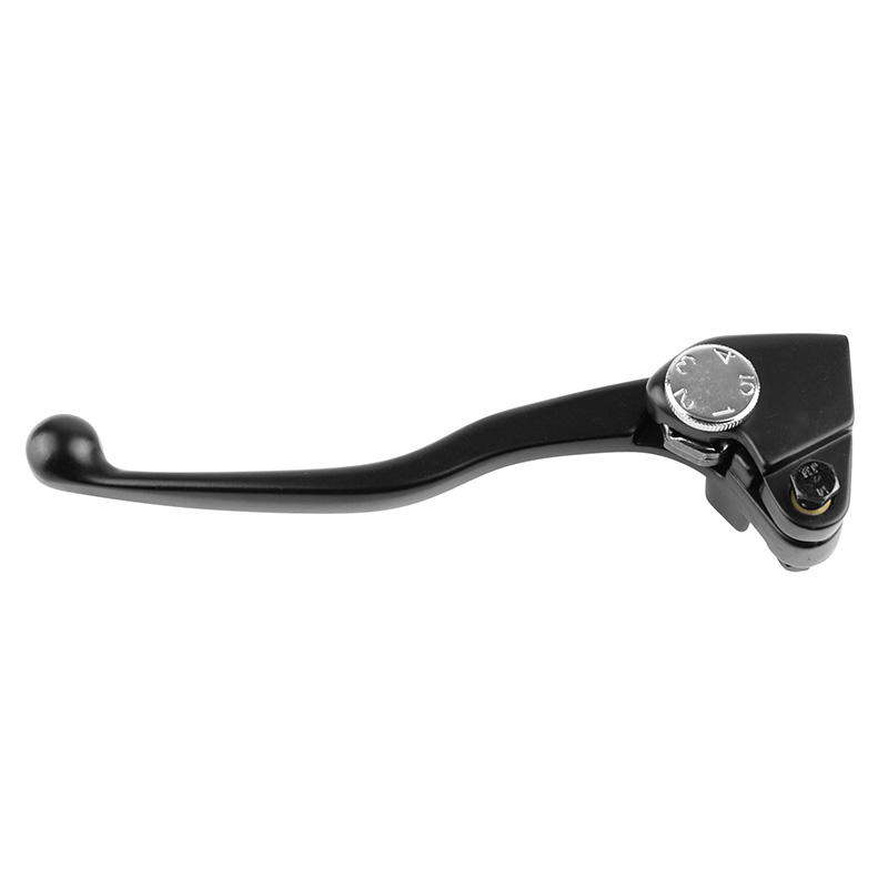 Levier d'embrayage gauche noir Kawasaki 500 KLE 1991-2007, 500 GPZ 1992-2003, 600 ZX-6R Ninja 1995-1997, 600 ZZR 1990-2003 - vue 2