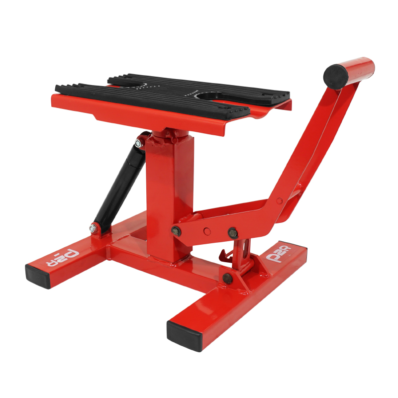 Lève-pont moto cross P2R stand à pédale hydraulique réglage 4 niveaux (hauteur 75-135-250-460 mm) - vue 5