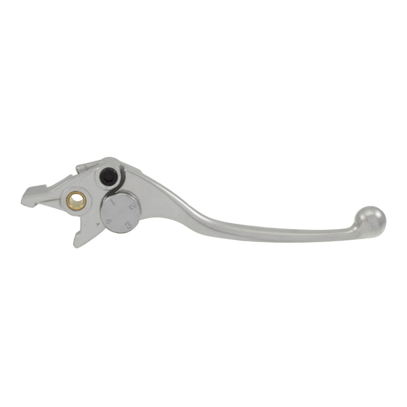 Levier de frein adaptable Cagiva 650 Raptor 2001-2006 / Kawasaki 1500 VN Classic 1996-1999 / Suzuki 800 VZ Marauder 1997-2002 droit poli