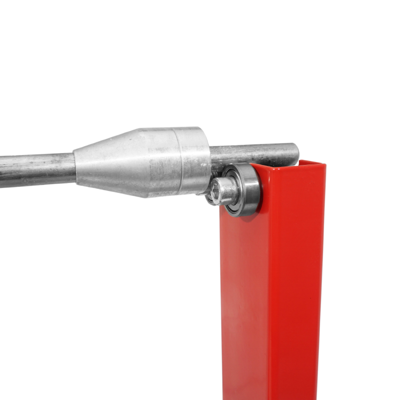 Équilibreuse de roue-pneu moto P2R statique acier rouge (cône 12-30 mm, hauteur max 51 cm) - vue 4