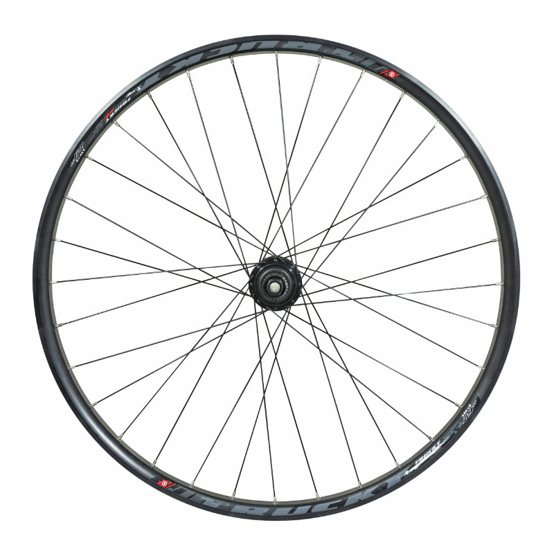 Roue VTT 29" Velox Trucky 30 Tubeless Ready Arrière Centerlock Noir Moyeu Shimano TC500 Cassette Microspline 12V Axe Traversant 12-142 Jante 30C 32 Rayons - vue 2