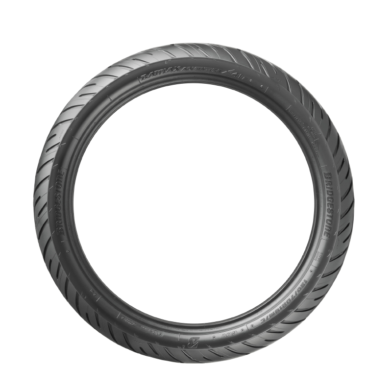 Pneu moto 19'' 120-70-19 Bridgestone battlax A41 adventure radial front TL 60V (g R1200GS war) - vue 3