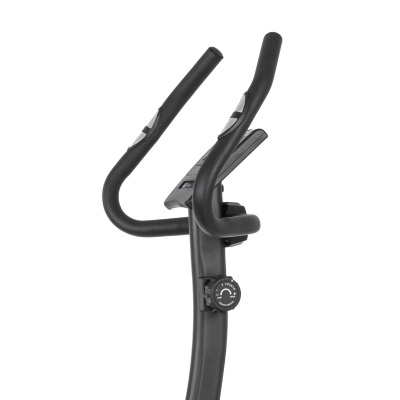 Velo fitness JK bike JK217 magnetique 8 niveaux de resistance volant 6KG (compteur calories-vitesse-distance partielle et totale-pulsation) (poids maxi pour l'individu 100KG) sante - appartement - vue 4