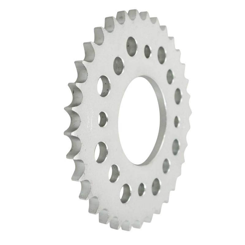 Couronne AFAM 428 34 dents adaptable Daelim 100 Altino, Honda 125 CG, Kymco 125 Hipster, Pulsar, Spike, CK1 - vue 2