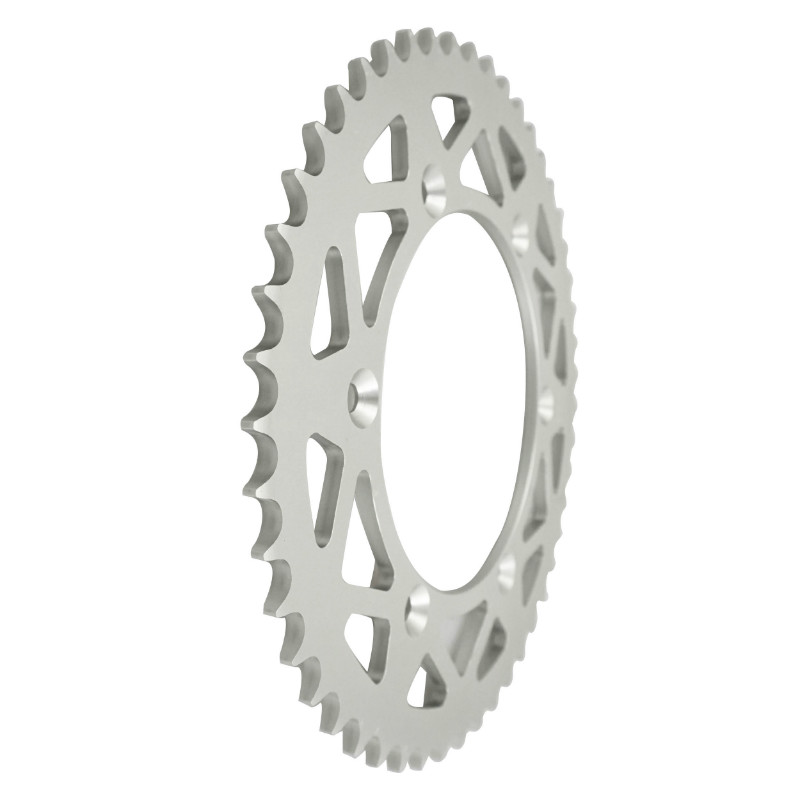 Couronne AFAM 520 50 DTS alu adaptable Beta 250 RR Enduro 2005-2009, Gas Gas 250 EC 2018, 250 MC 2002-2005, Husqvarna 510 SM R 2005-2010, Sherco 450 SEF R 2017+ - vue 2