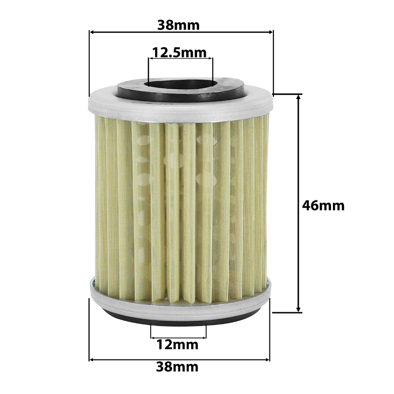 Filtre à huile Hiflofiltro HF142 Yamaha 250 TT-R / 350 YFM FX / 400 WR-F / 400 YFM FW - vue 2