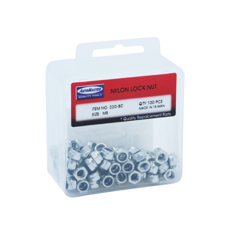 Écrou 6 pans Nylstop-frein M5 boîte de 100 pièces P2R - vue 3