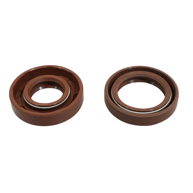 Joint spi embiellage 50 boîte adaptable Minarelli 50 AM6 - MBK 50 X-Power, X-Limit - Yamaha 50 TZR, DTR - Peugeot 50 XPS, XR6 - Rieju 50 RS1, SMX - Beta 50 RR Viton (paire) Sélection P2R - vue 2