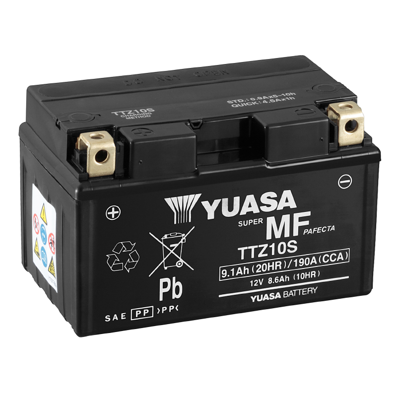 Batterie Yuasa TTZ10-S AGM sans entretien - vue 3