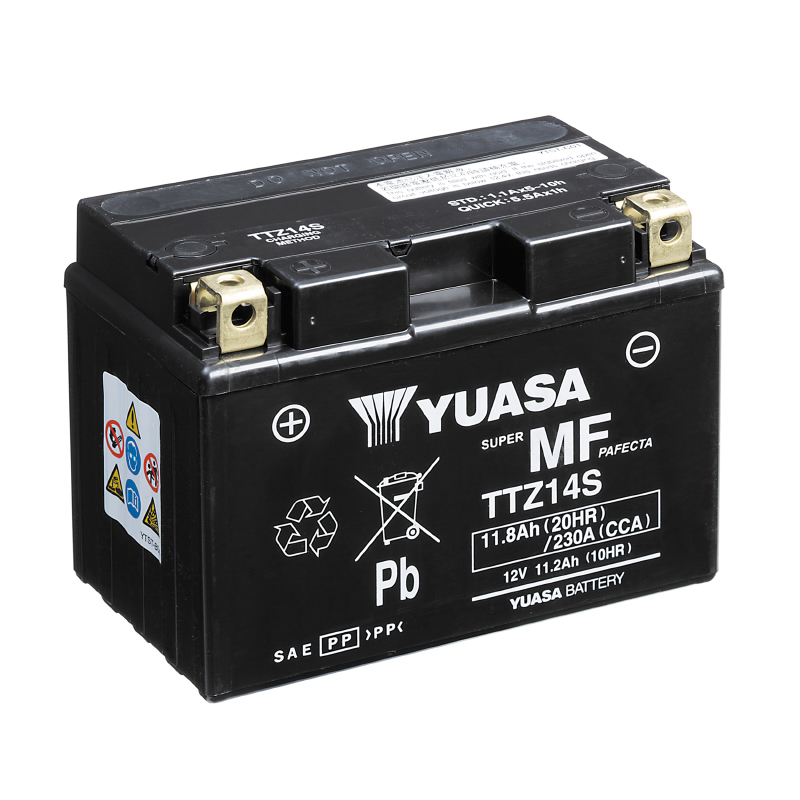 Batterie Yuasa TTZ14-S AGM sans entretien - vue 2