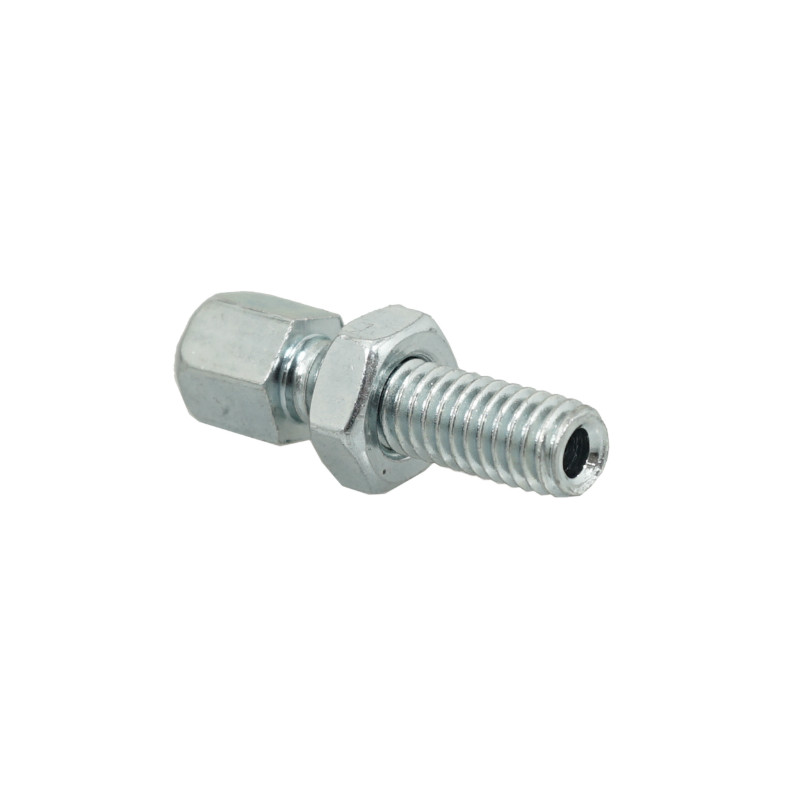 Vis creuse tendeur de câble de frein M6 x 20 Peugeot poignée Magura Domino - vue 2