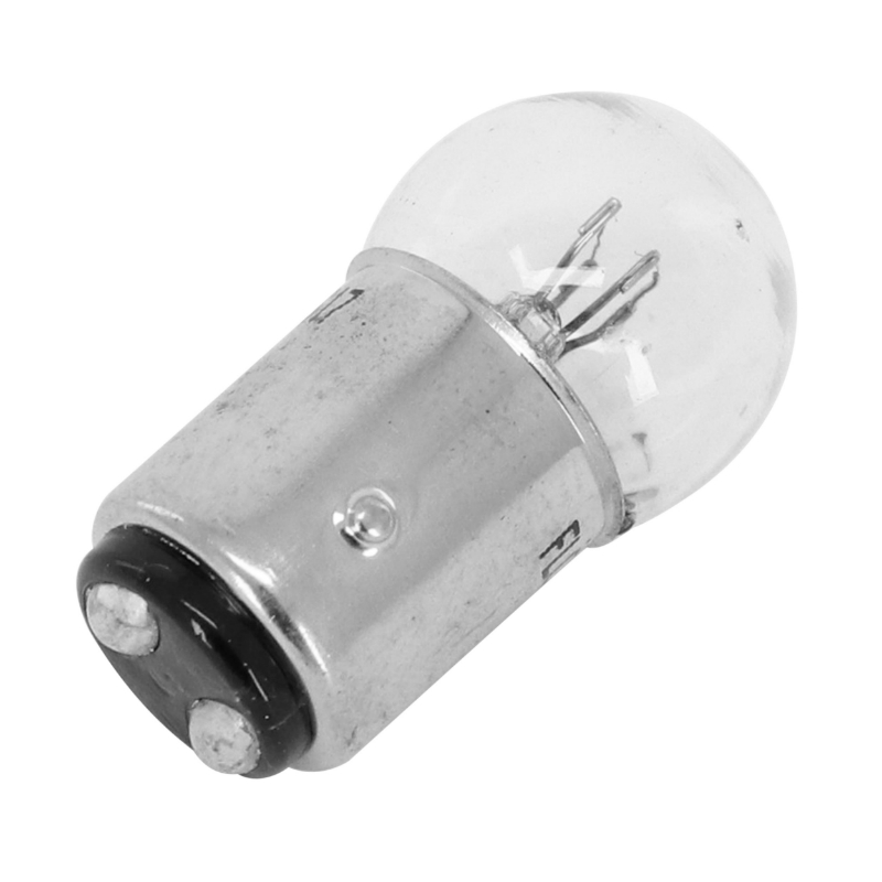 Ampoule-lampe standard 12V 10-5W culot BAY15D norme P10-5W blanc (clignotant) (vendu a l'unite) -Flosser - vue 2