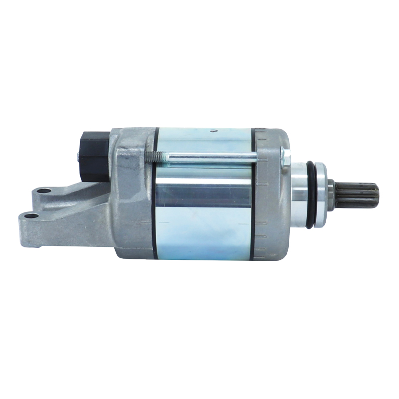 Démarreur moto adaptable Honda 125 XLV Varadero 2001-2012, VT Shadow 1999-2006 (12V-0,5KW - 9 DTS) SGR - vue 2