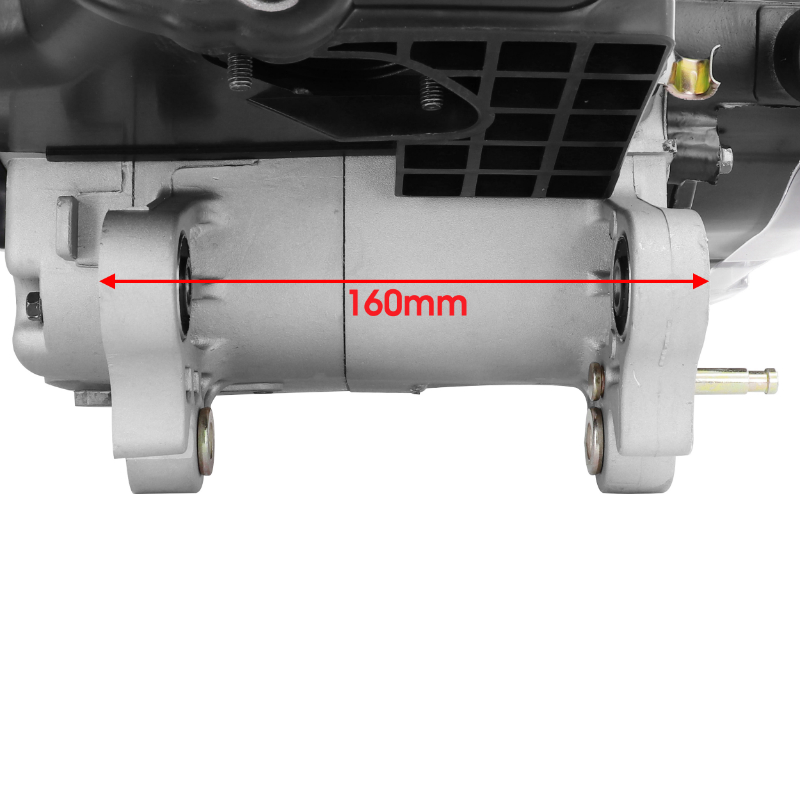 Moteur scoot adaptable scoot 50 chinois 4T GY6, 139QMB 10 pouces (longueur carter variation 400MM - axe de roue diam 16MM) -P2R - vue 7