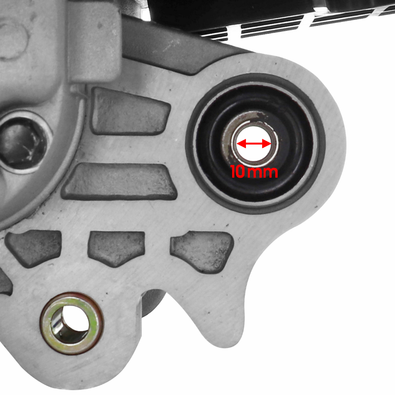 Moteur scoot adaptable scoot 50 chinois 4T GY6, 139QMB 10 pouces (longueur carter variation 400MM - axe de roue diam 16MM) -P2R - vue 8