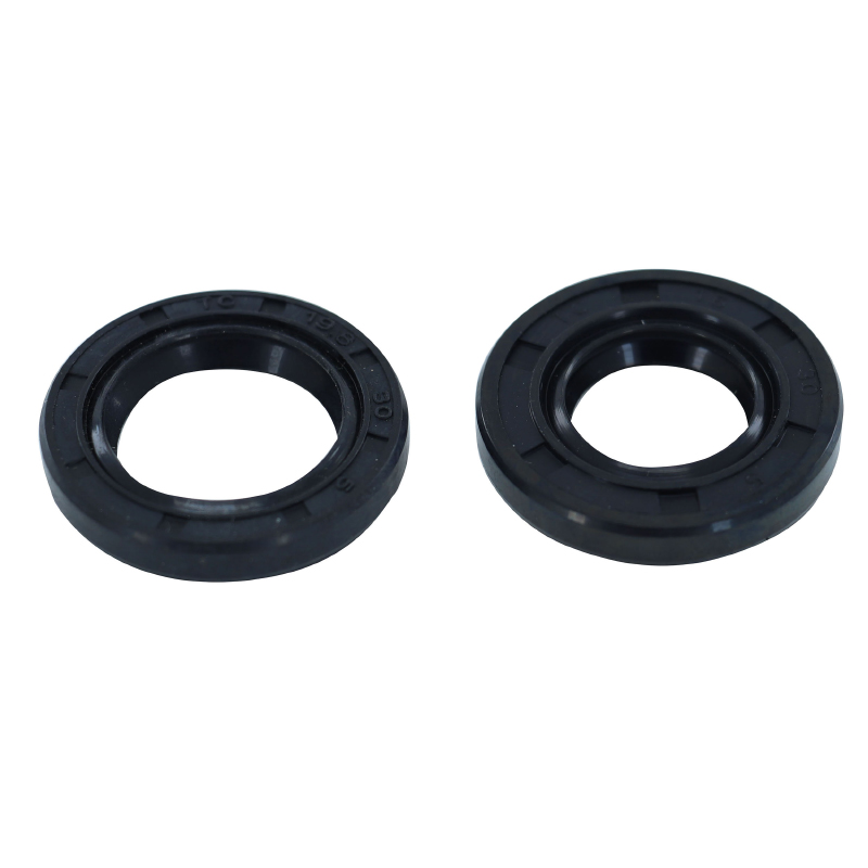 Joint spi embiellage scoot adaptable scoot 50 chinois 4T GY6, 139qmb-peugeot 50 kisbee, v-clic 4T-SYM 50 orbit 4T (diam 19,8X30X5 et 16,4X30X5 MM) (paire) -P2R - vue 2