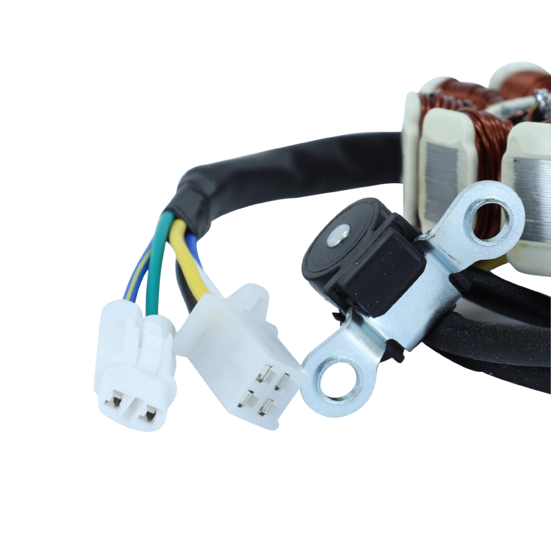 Stator allumage moto adaptable malaguti 125 XSM enduro - yamaha 125 XT r, XT x 2002+2006 (12 pôles - monophase) (r.o 3d6-h1410-00) -Sgr - vue 2
