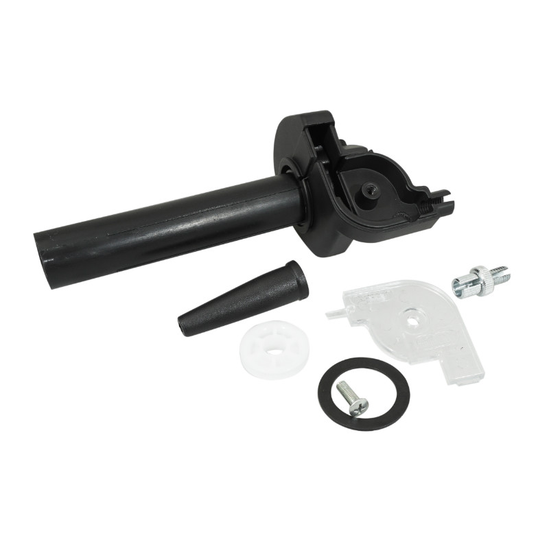 Poignée de gaz Domino Formula aluminium noir 50 à boîte - vue 4