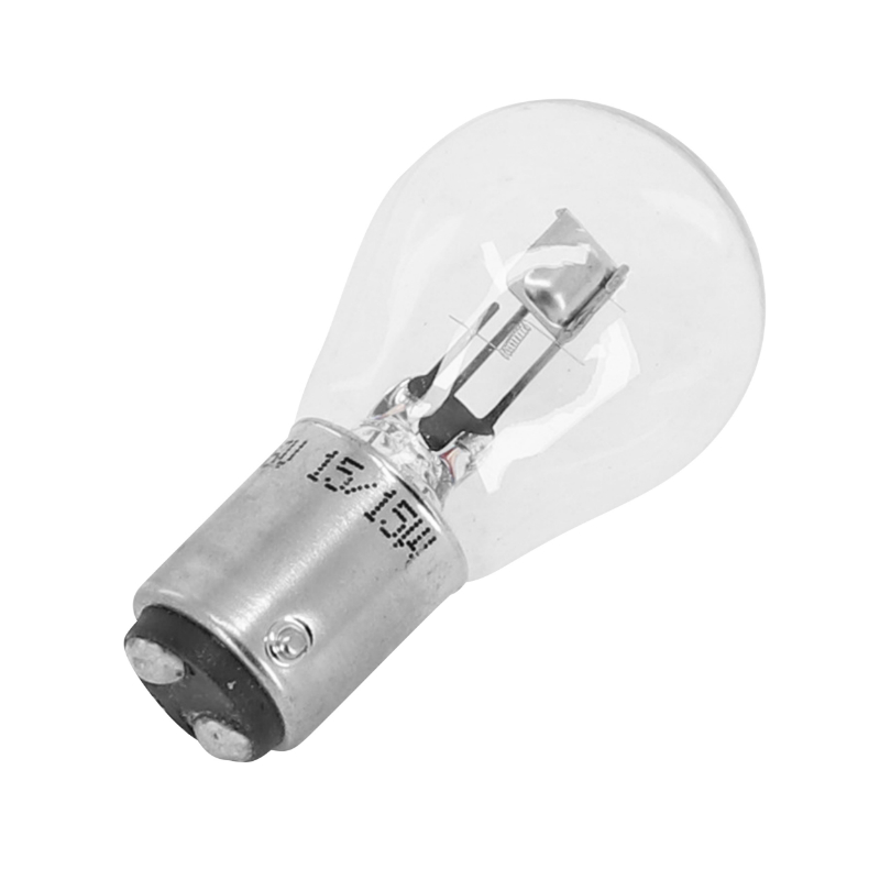 Ampoule standard 6V 15-15W culot BAX15D blanc projecteur - vue 2